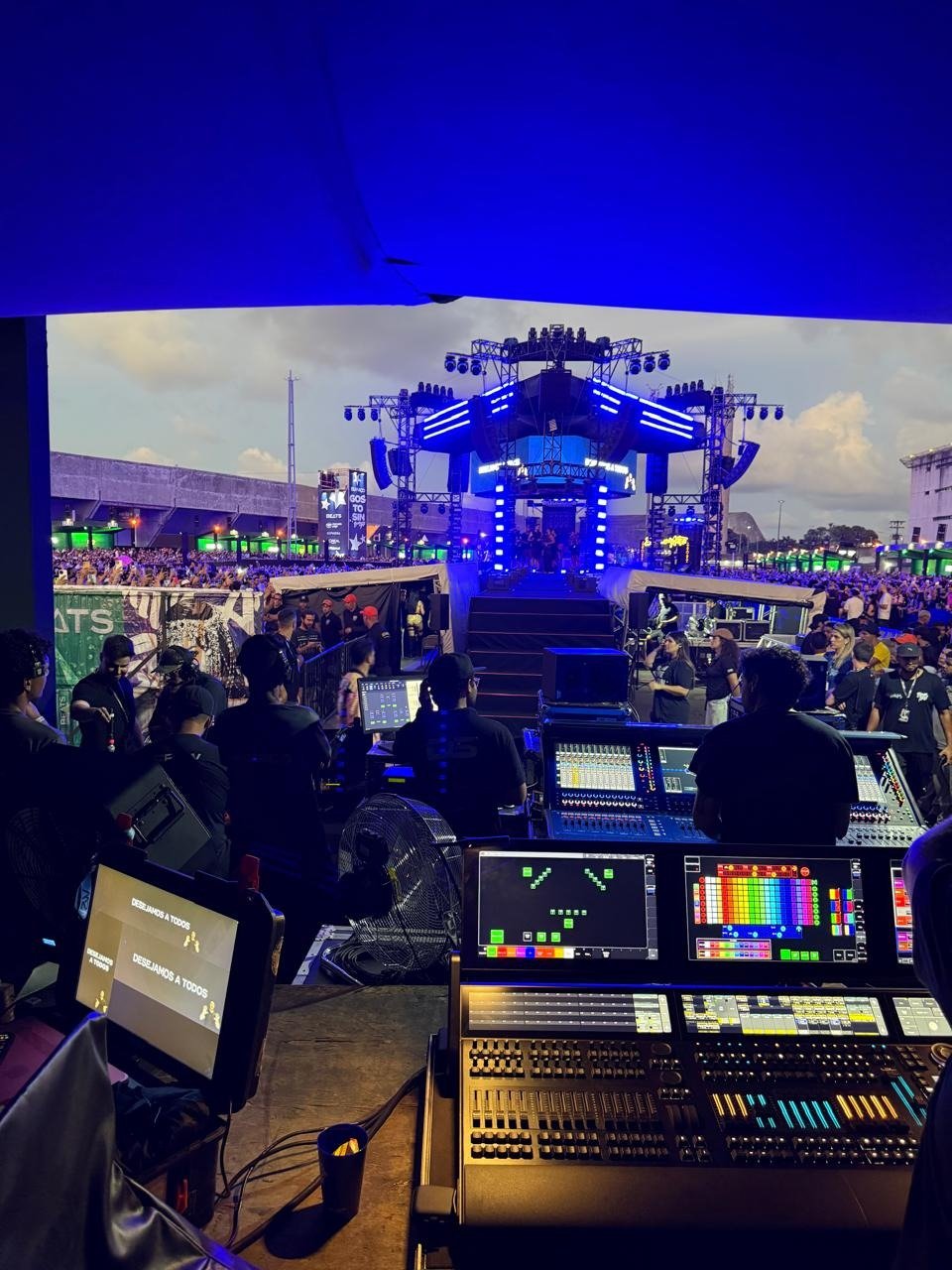 DS Full Service bastidores produção